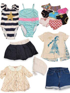 Girls 2T Summer Clothing Lot (NEW & LIKE-NEW)
